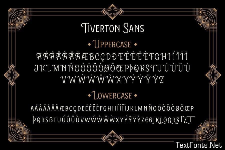 Tiverton Sans Font