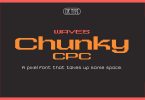 Waves Chunky CPC Font