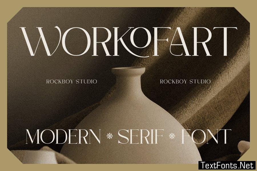 Workofart - Elegant Serif Font