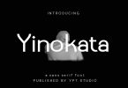 Yinokata Font