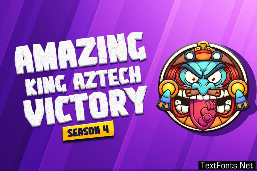 Aztech - Ethnic Gaming Font