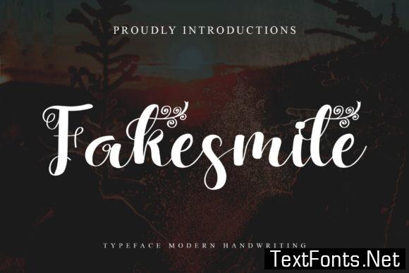 fake-smile-font