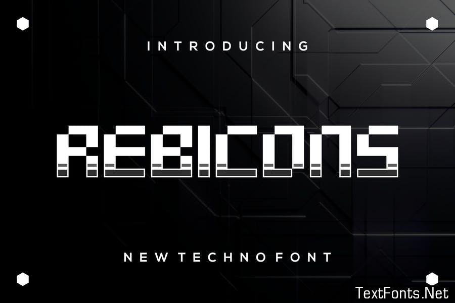 Rebicons Font