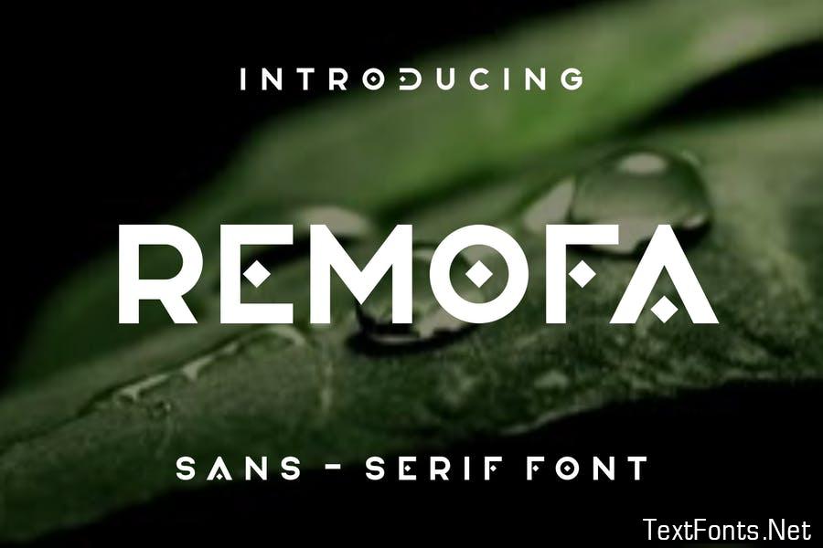 Remofa Font
