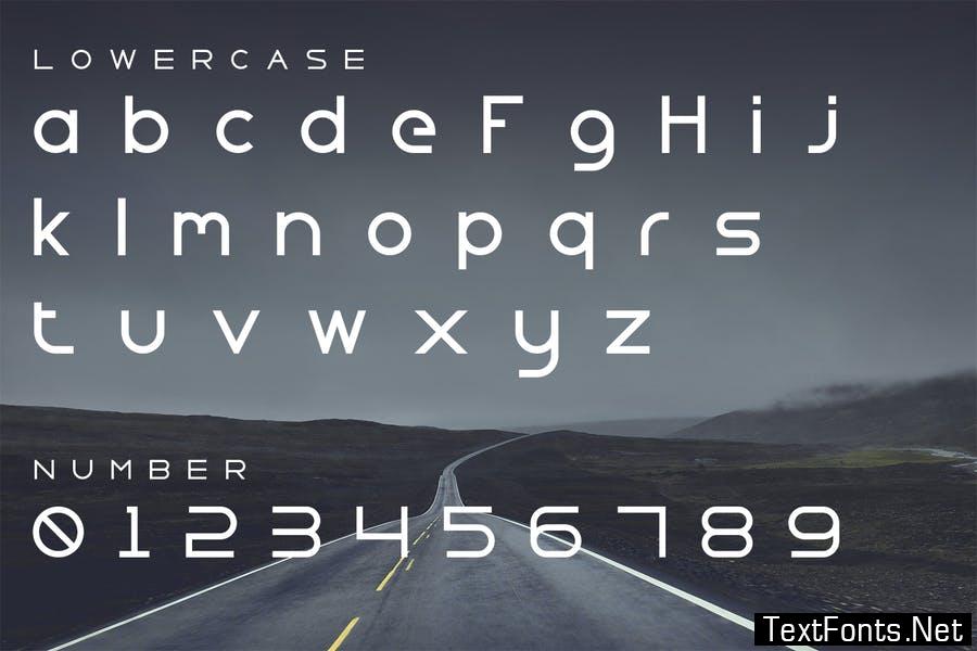 Rouhill font