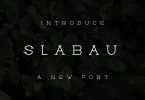Slabau Font