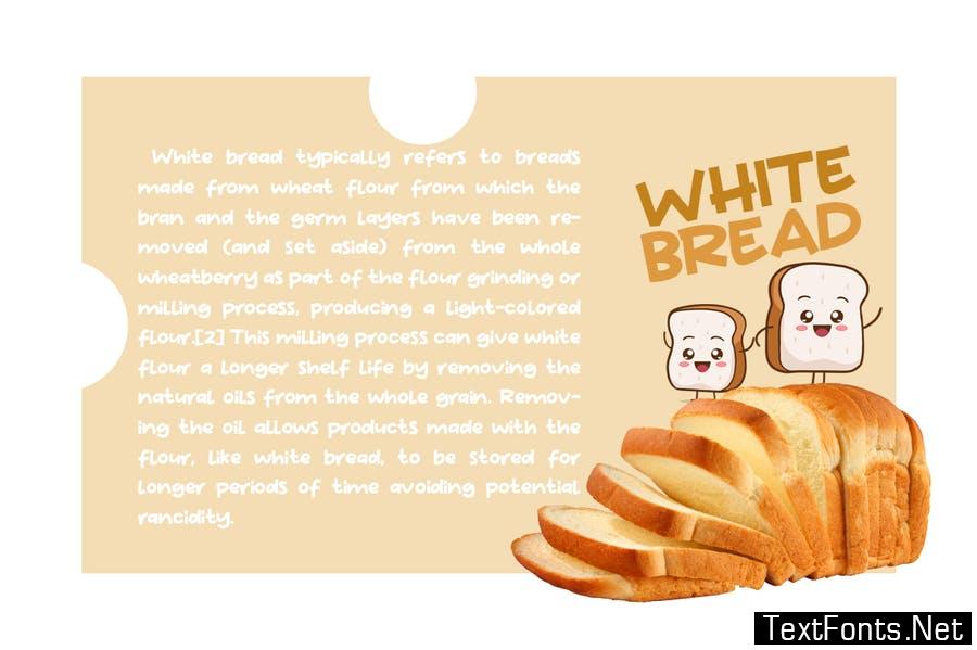 White Bread Font