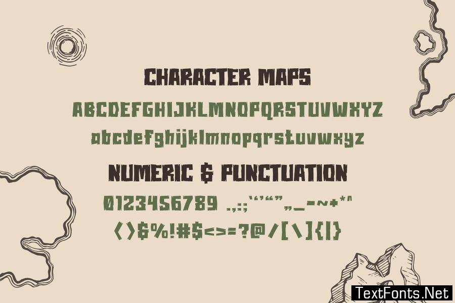 Woocaza - Kids Adventure Font