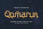 Arabic Font - Qomarun