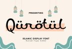 Arabic Font - Qurotul