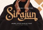 Arabic Font - Sirajun