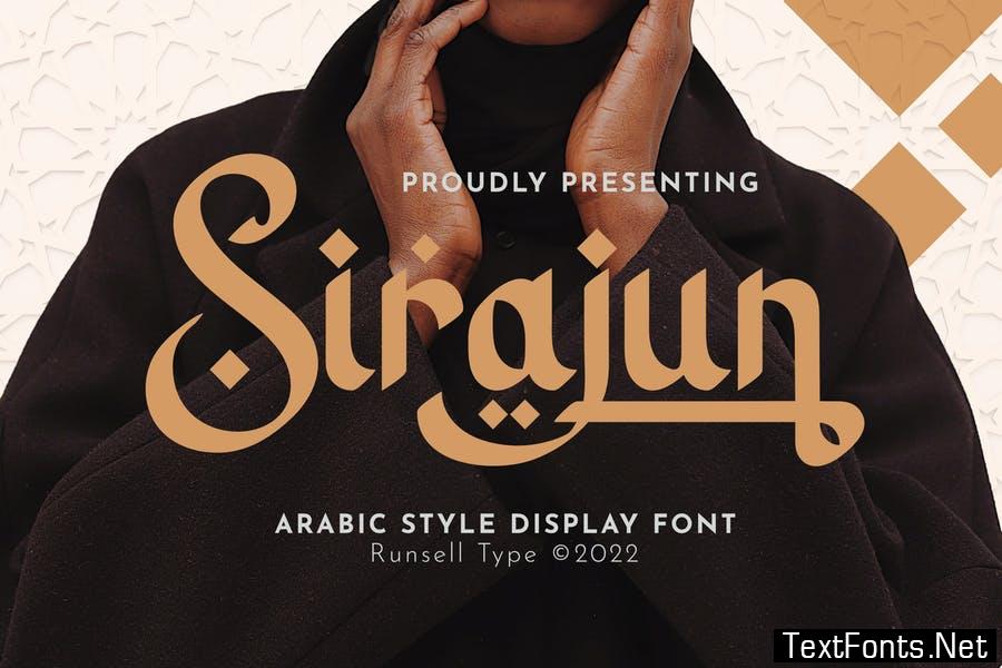 Arabic Font - Sirajun