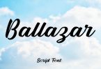 Ballazar Script Font