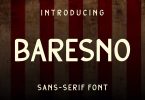 Baresno Font