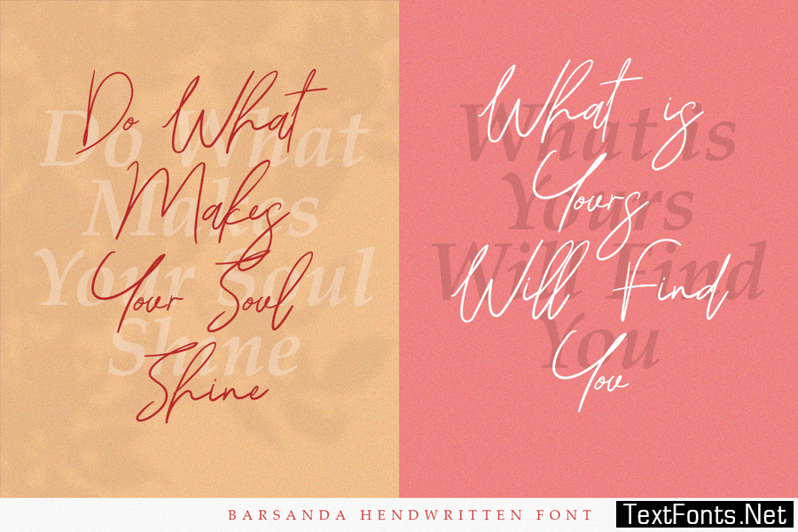 Barsanda Script Font