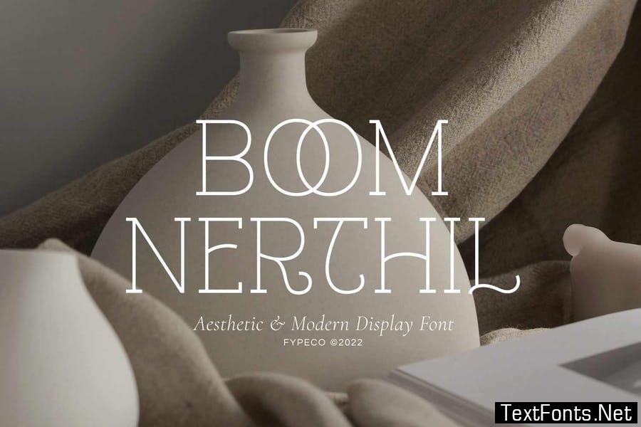 Boom Nerthil Font