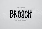 Broach Font
