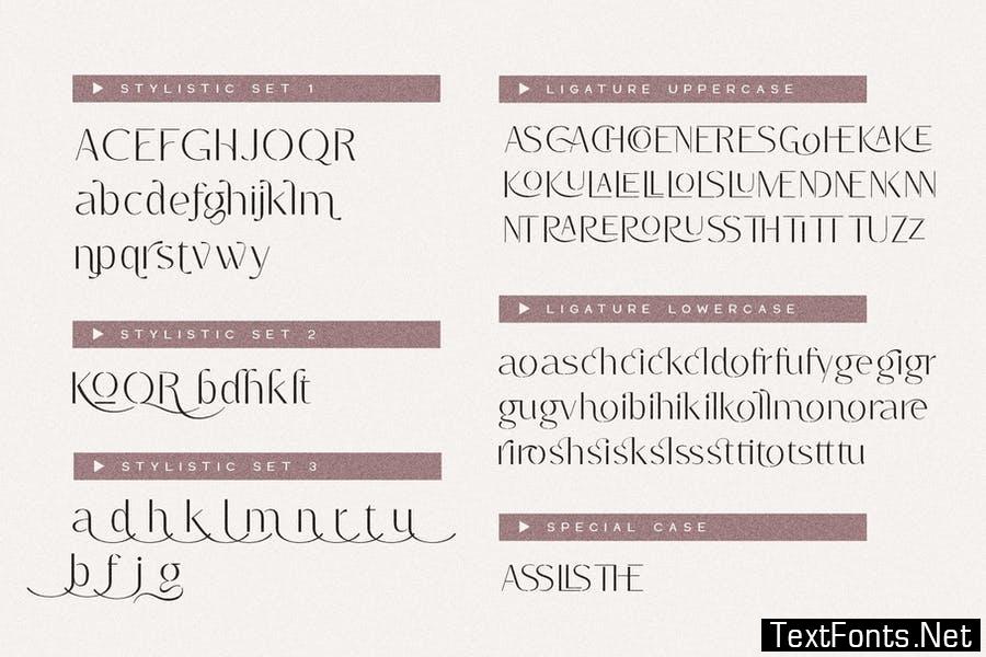 Cellga Typeface Font