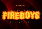 Fireboys - Hot and Fire Font