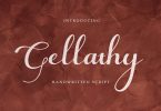 Gellathy New Font