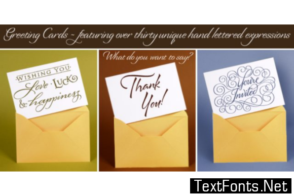 Greeting Cards Font