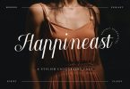 Happineast - A Stylish Calligraphy Font