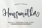 Housemother - Beauty Handwritten Font
