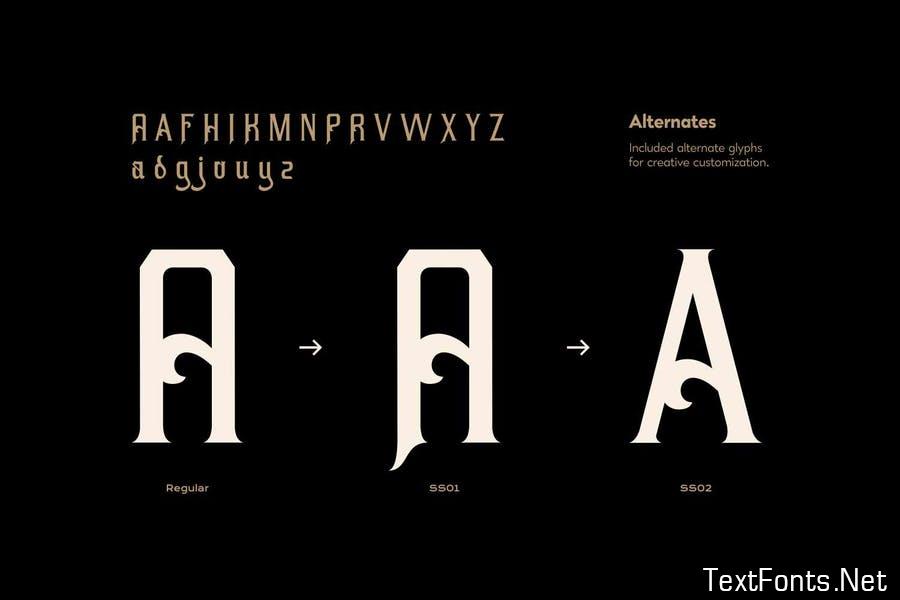 Kafehoc - Beautiful Serif Fonts