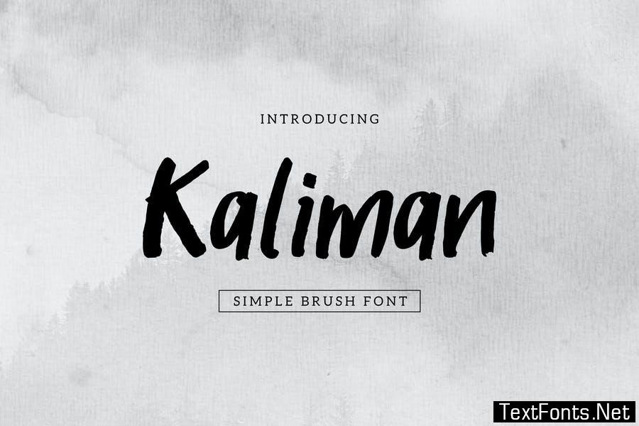 Kaliman Font