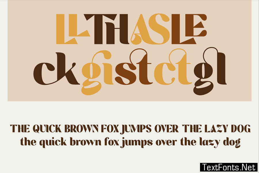 Logista - Beauty Display Font