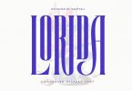 Lorida - Condensed Display Font