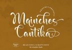 Mainches Cantika Script Font