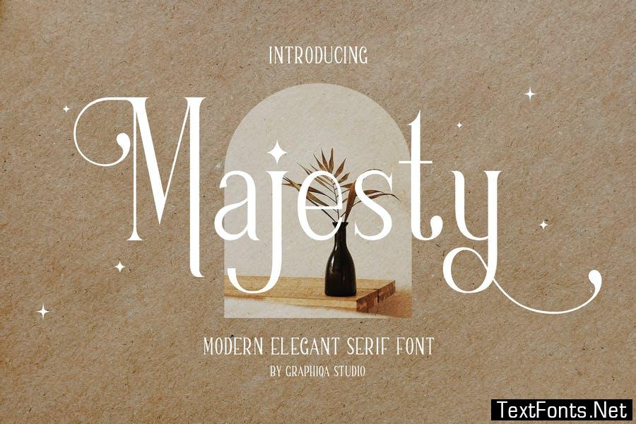 Majesty - Modern Elegant Serif Font