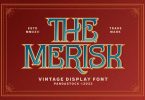 Merisk - Modern Vintage Font