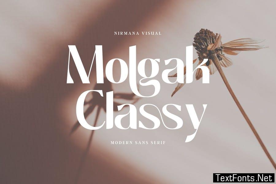 Molgak Classy - Wedding Font