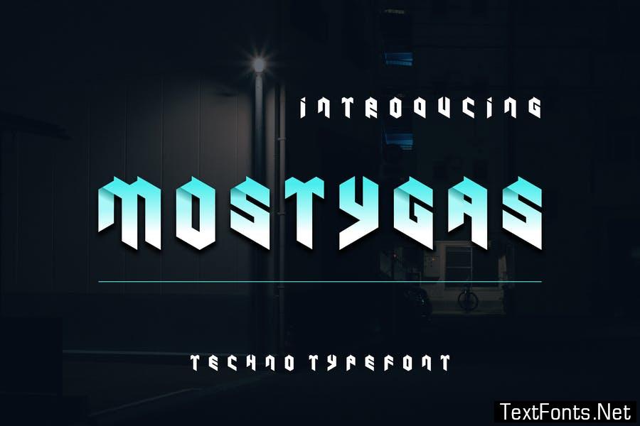 Mostygas Font Bold