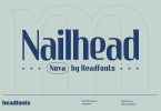 Nailhead Nova Modern Font