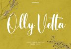 Olly Vetta Script Font