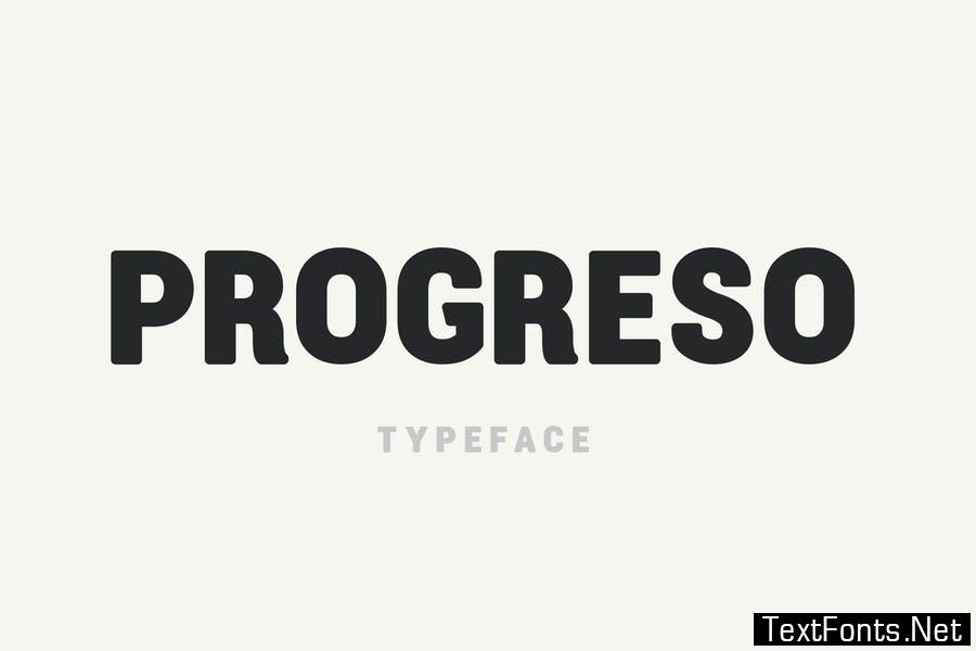 Progreso Font