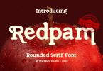 Redpam - Advertisement Font