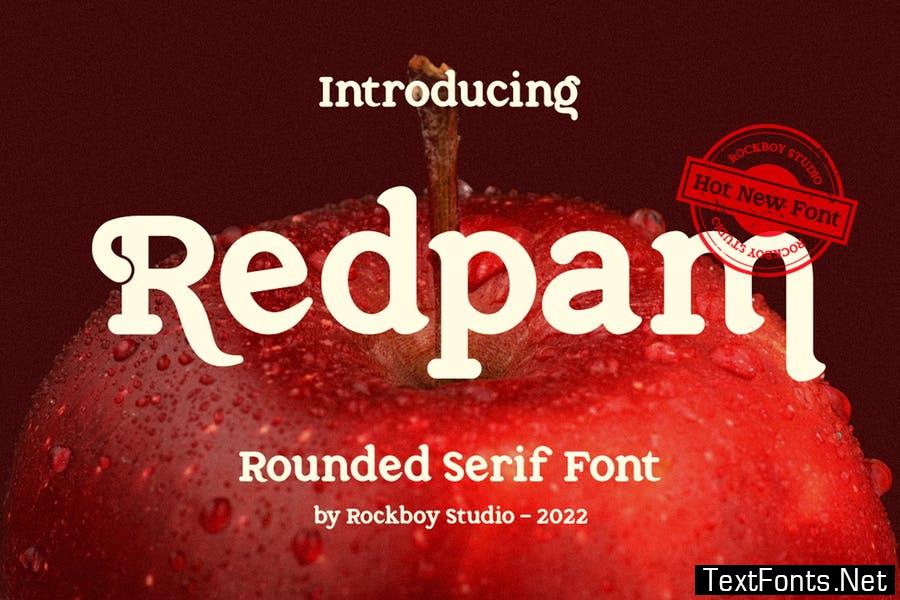 Redpam - Advertisement Font
