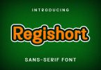 Regishort Font