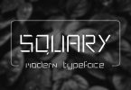 Squary - Modern Typeface Font
