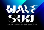 Wavesun - Modern Display Font