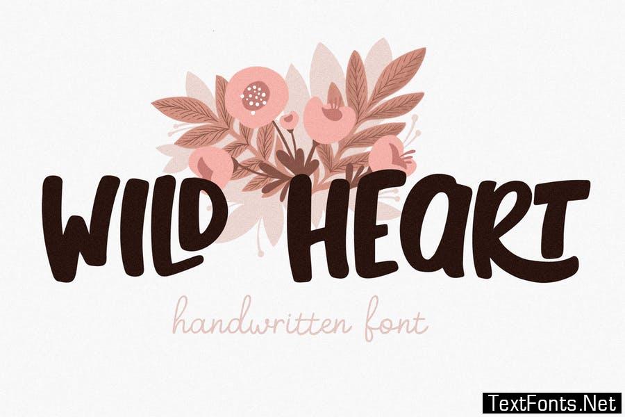 Wild Heart Script Font