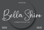 Bella Shiro Script Font