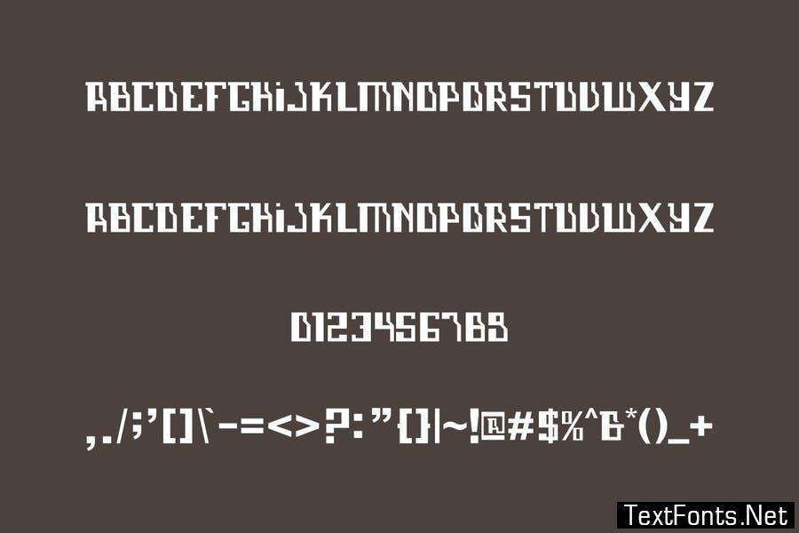 Bocroad font