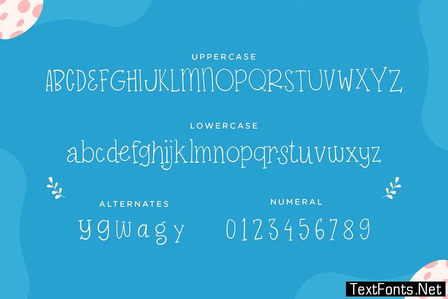 Bunny Talk - A Fun Handwritten Font