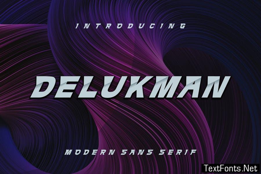 Delukman Font