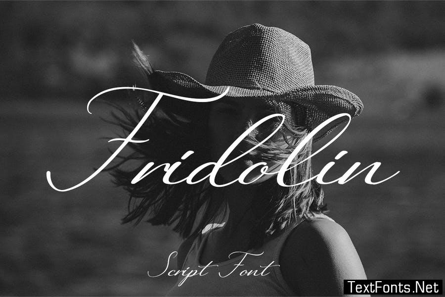 Fridolin Script Font